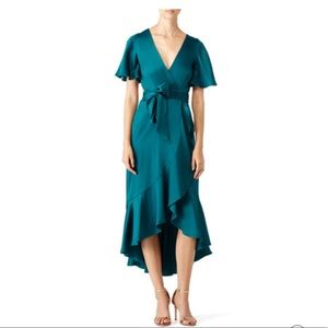 Temperley London Parrot Wrap Dress